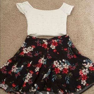 Shirt and skirt combo, or you can buy individual